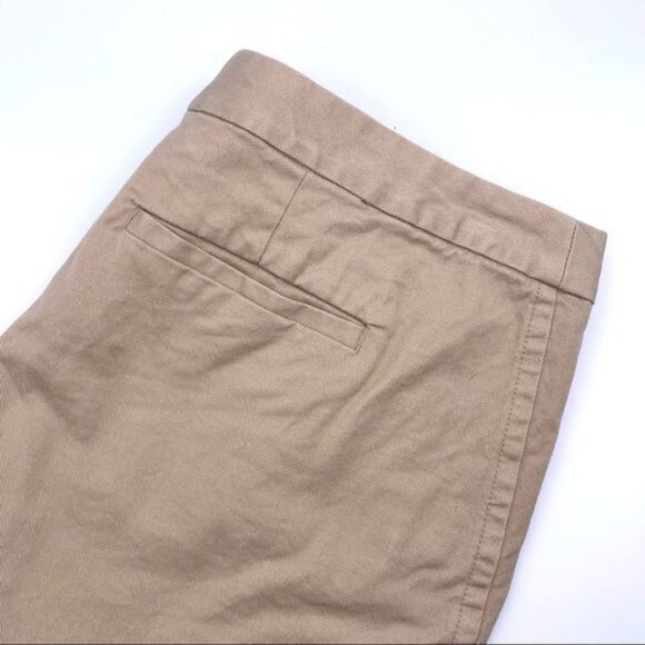 GAP khaki shorts 8 stretch cotton heavyweight tan classic chino pocket detailing - Picture 5 of 8